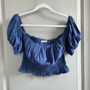 Women’s Abercrombie & Fitch Cropped Blouse